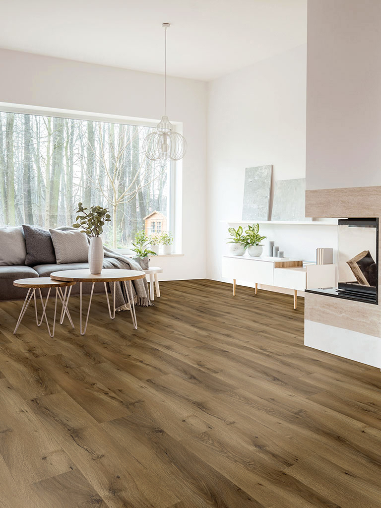 Click-Vinyl World of SPC 3569 Seligman Oak inkl. Trittschall (Kork) Diele Village