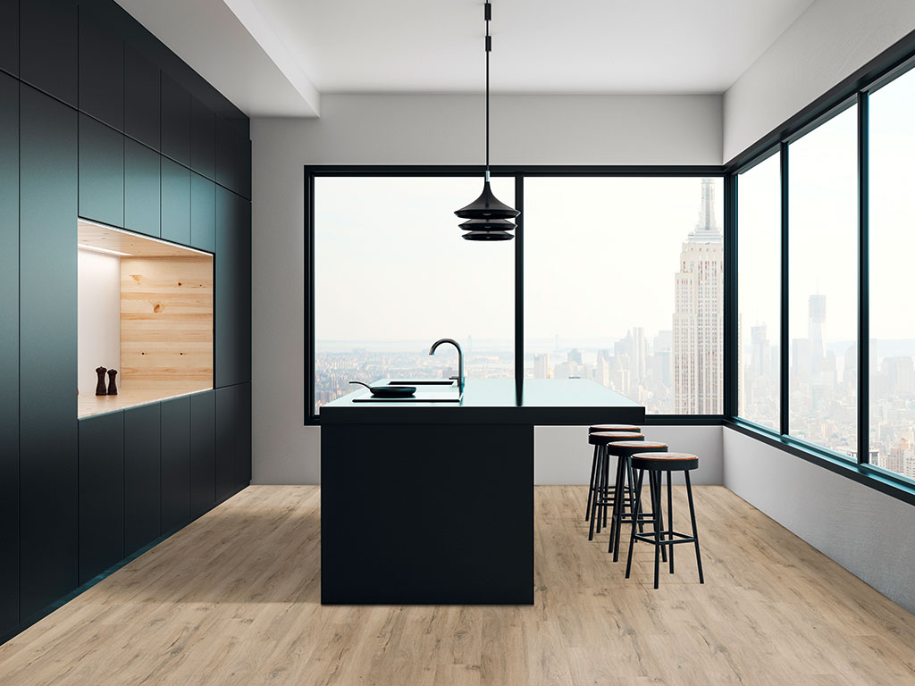 Click-Vinyl World of SPC 3598 Tampa Oak 3,2mm Diele Village