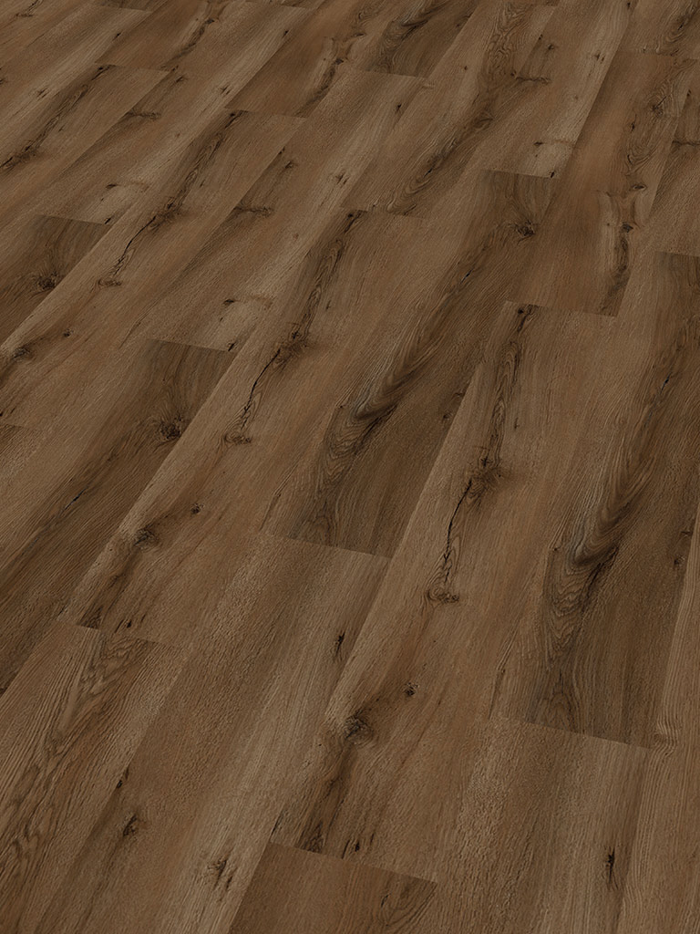 Click-Vinyl World of SPC 3569 Seligman Oak inkl. Trittschall (Kork) Diele Village