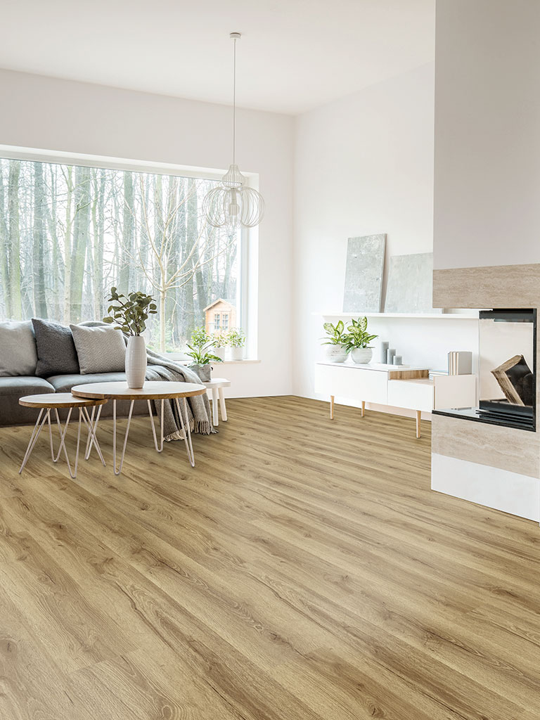 Click-Vinyl World of SPC 3565 Mancos Oak inkl. Trittschall (Kork) Diele Village