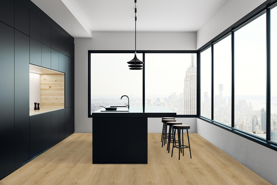 Klebe-Vinyl 2483E Krokamp Eiche Lang- und Breitdiele