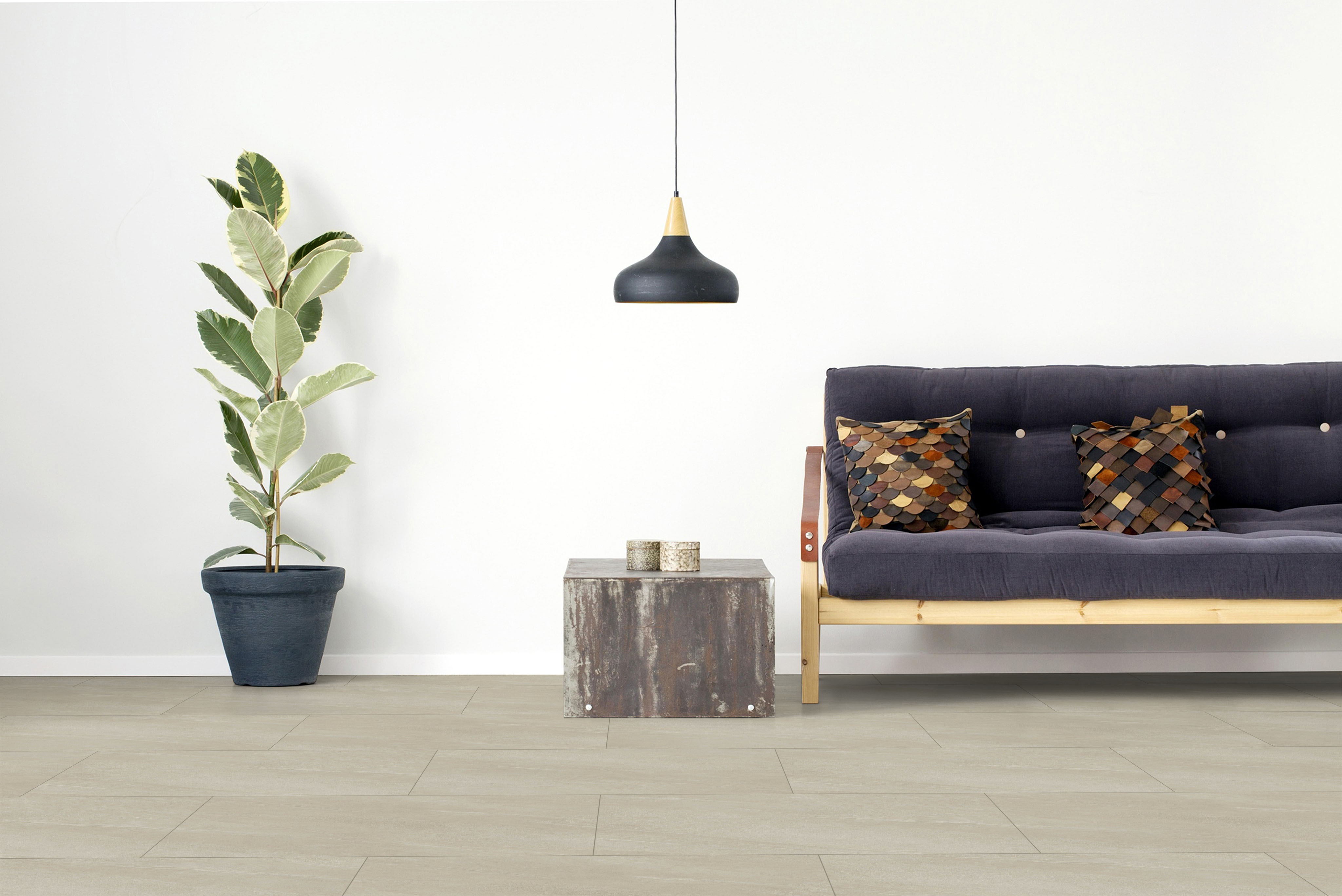 Klebe-Vinyl 2155E Insbach Marmor Fliese XL