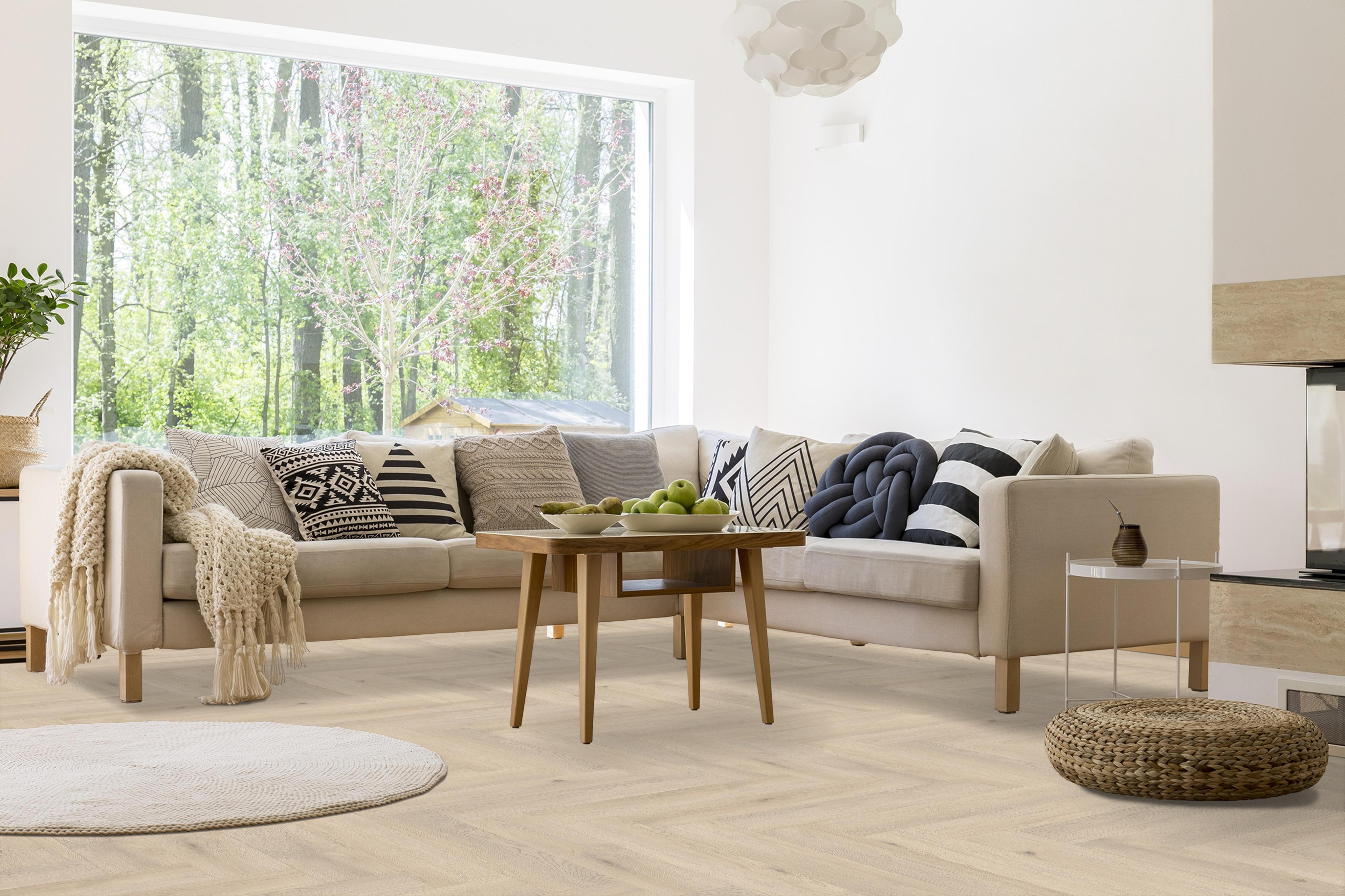 Click-Vinyl CHECK One 2490H Weitenhagen Eiche Herringbone inkl. Trittschall