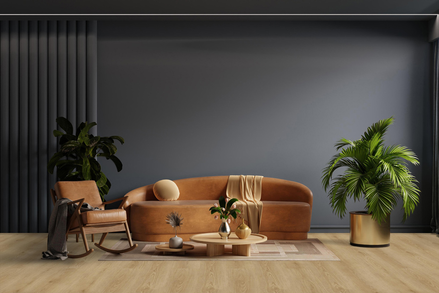 Klebe-Vinyl 2483E Krokamp Eiche Lang- und Breitdiele