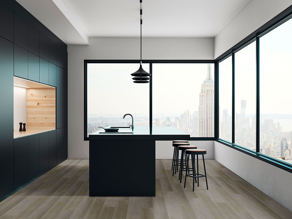 Click-Vinyl World of SPC 3567 Ferndale Oak inkl. Trittschall Diele Village